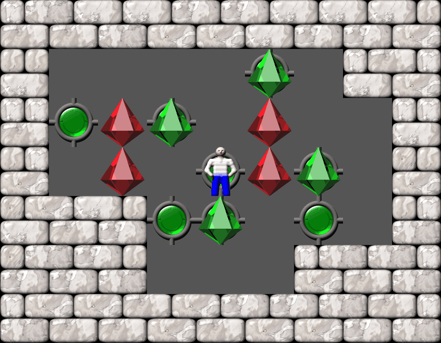 Сокобан More Bugs collections уровень 89